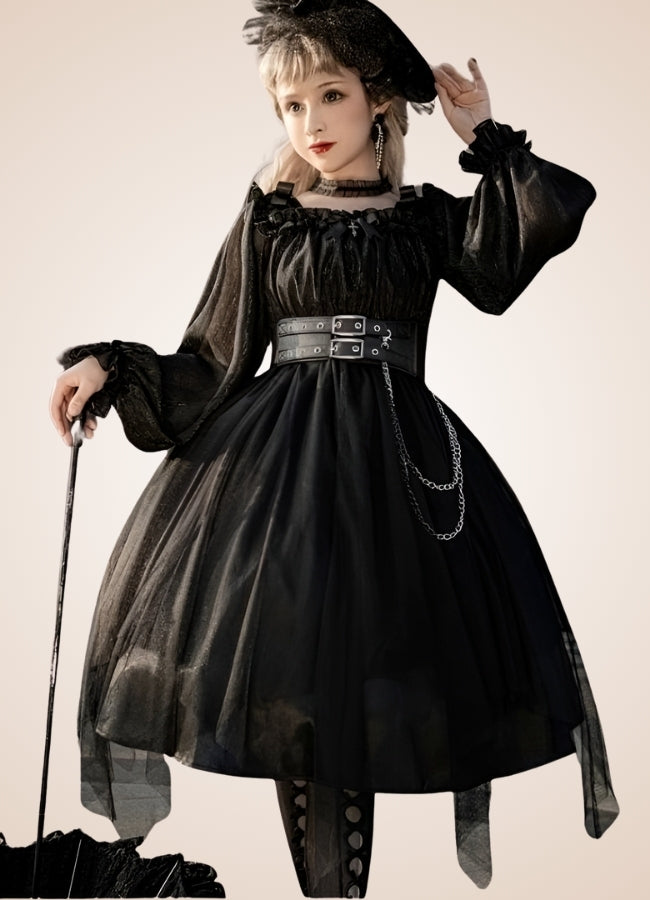 Gothic Steampunk Lolita Dress - Steampunk Australia