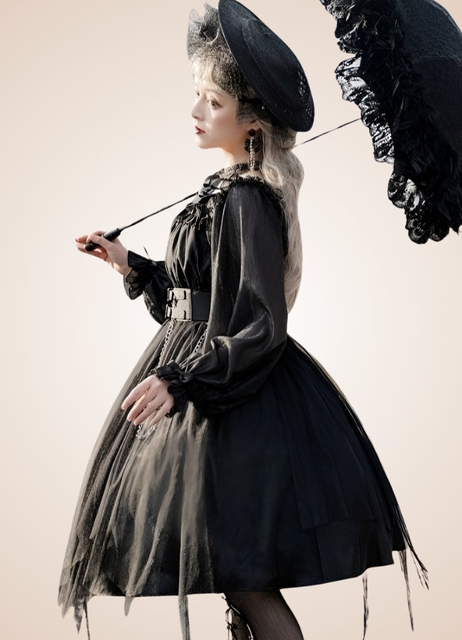 Gothic Steampunk Lolita Dress - Steampunk Australia
