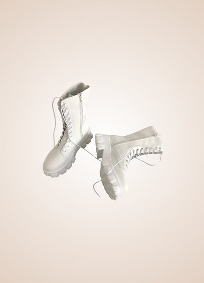 Gothic Steampunk Mid Calf Boots - Steampunk Australia