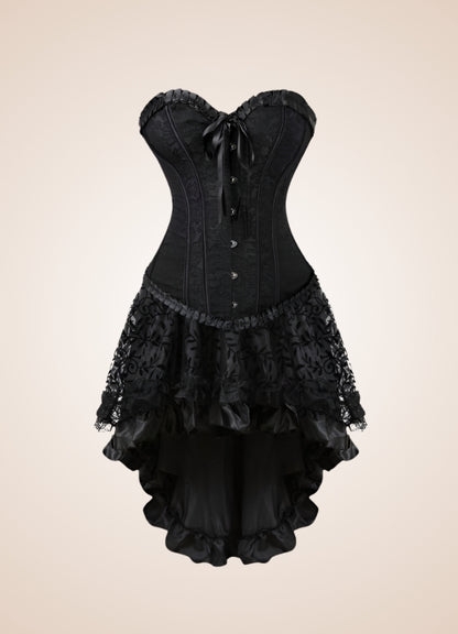 Gothic Victorian Corset Dress - Steampunk Australia