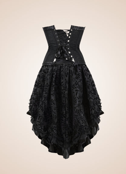 Gothic Victorian Corset Dress - Steampunk Australia