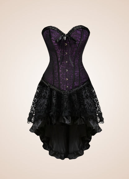 Gothic Victorian Corset Dress - Steampunk Australia
