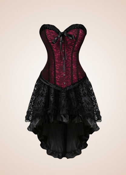 Gothic Victorian Corset Dress - Steampunk Australia