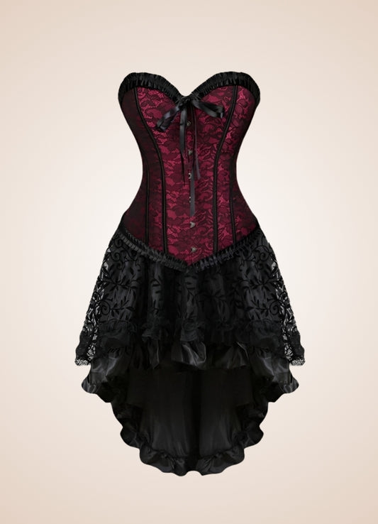 Gothic Victorian Corset Dress - Steampunk Australia