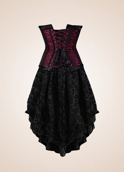 Gothic Victorian Corset Dress - Steampunk Australia