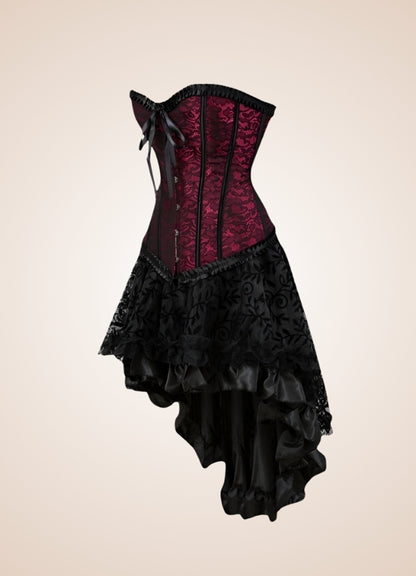 Gothic Victorian Corset Dress - Steampunk Australia