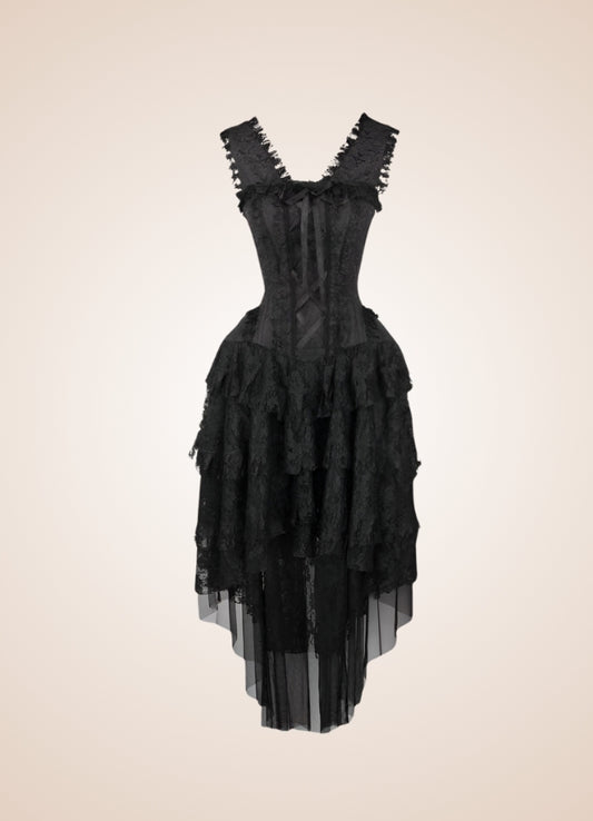 Gothic Victorian Party Dress - Steampunk Australia