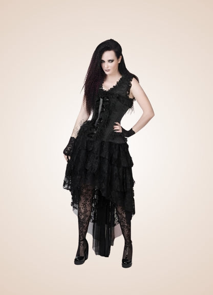 Gothic Victorian Party Dress - Steampunk Australia