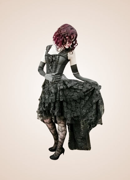 Gothic Victorian Party Dress - Steampunk Australia