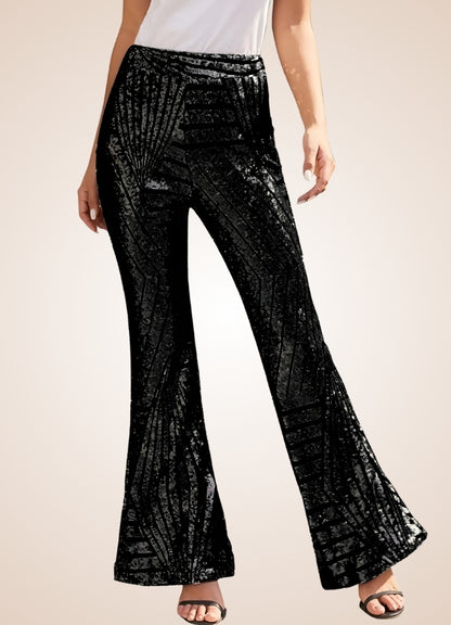Gothic Vintage Sequin Pants - Steampunk Australia