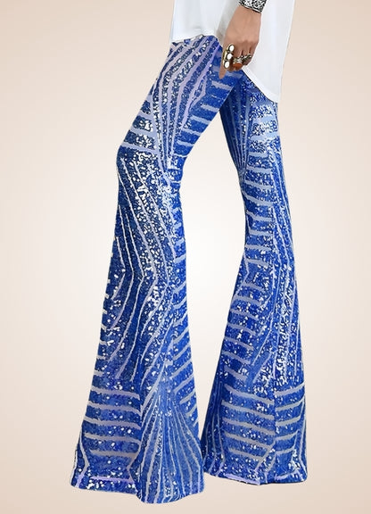 Gothic Vintage Sequin Pants - Steampunk Australia
