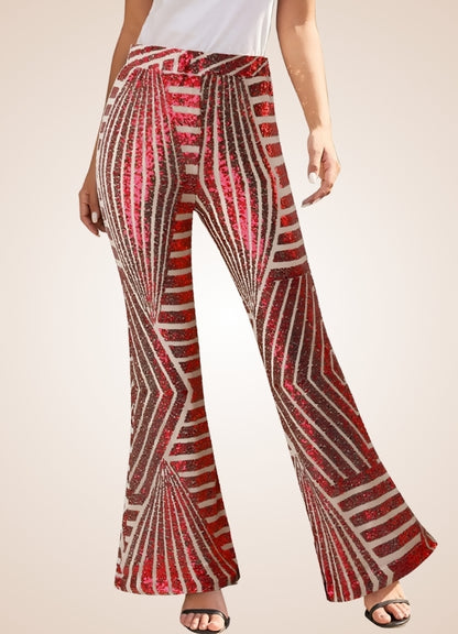 Gothic Vintage Sequin Pants - Steampunk Australia