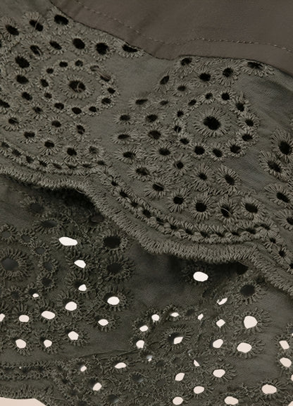 Green Steampunk Long Skirt - Steampunk Australia