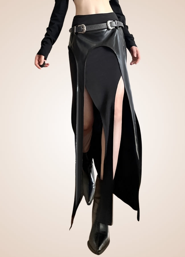Grunge Punk Gothic Skirt - Steampunk Australia