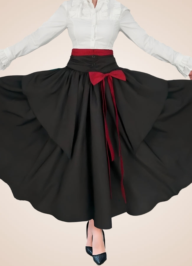 High Waist Victorian Skirt - Steampunk Australia