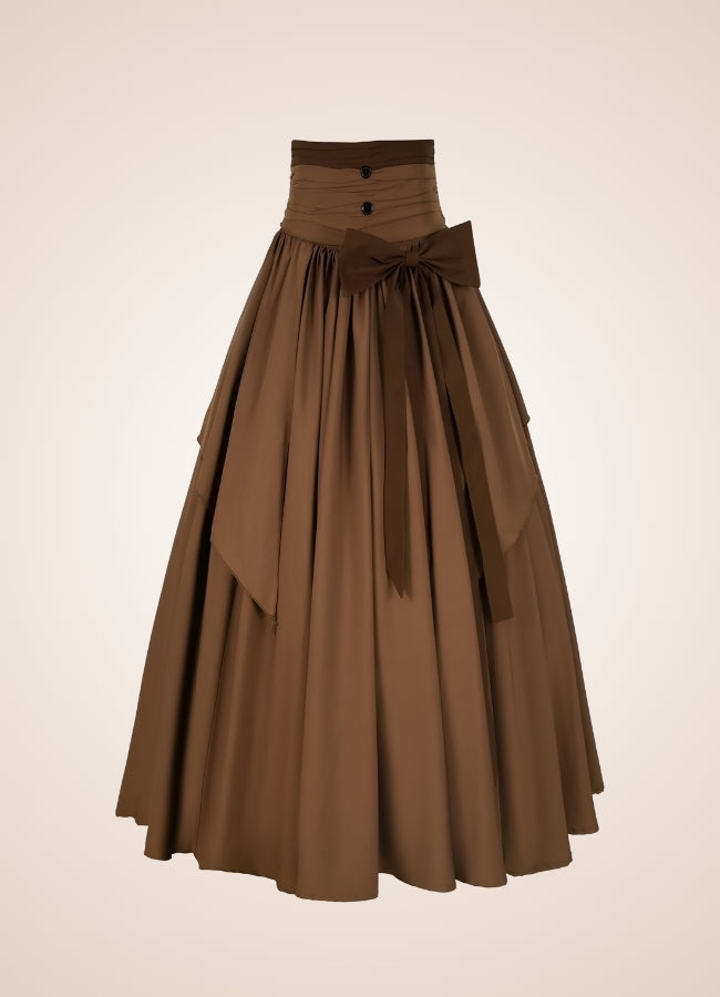 High Waist Victorian Skirt - Steampunk Australia