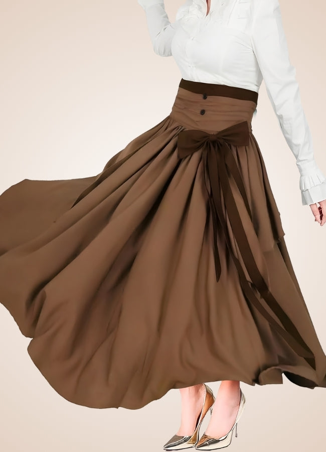 High Waist Victorian Skirt - Steampunk Australia