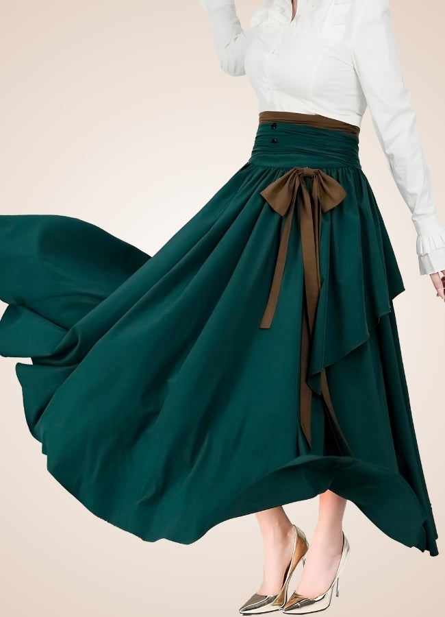High Waist Victorian Skirt - Steampunk Australia