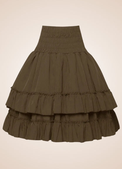 High Waisted Steampunk Skirt - Steampunk Australia