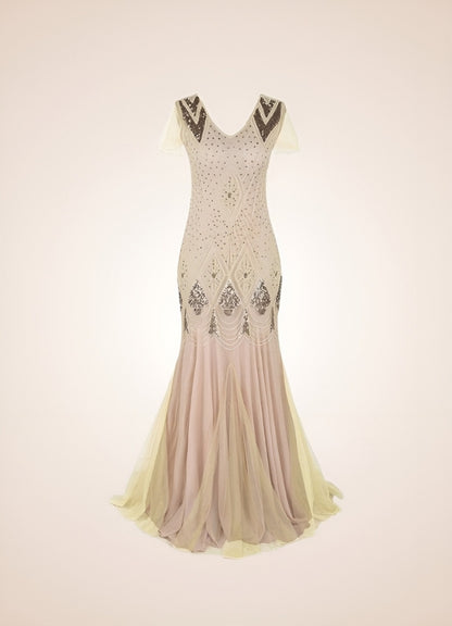 Ivory Vintage Wedding Dress - Steampunk Australia