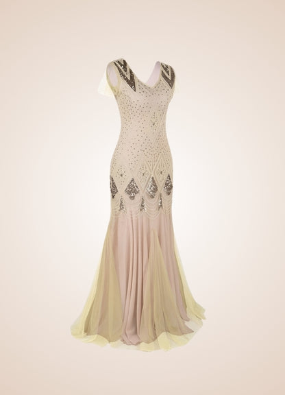Ivory Vintage Wedding Dress - Steampunk Australia