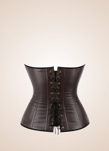 Leather And Straps Steampunk Corset - Steampunk Australia