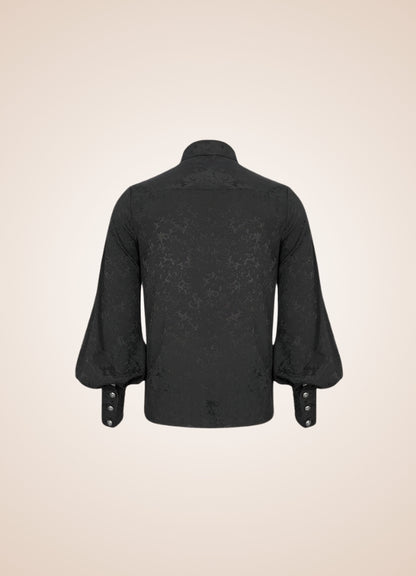 Long Sleeve Goth Style Shirt - Steampunk Australia