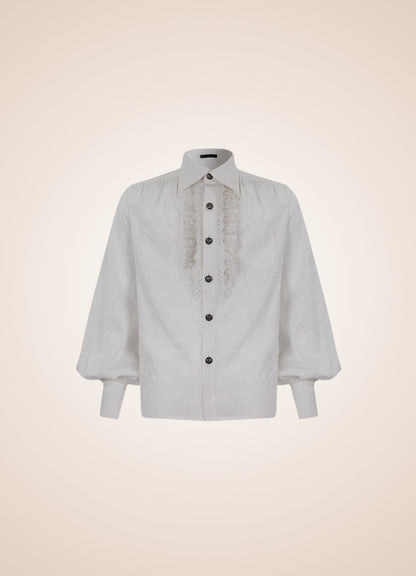 Long Sleeve Goth Style Shirt - Steampunk Australia