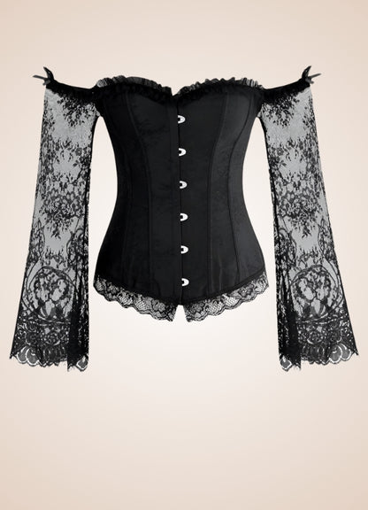 Long Sleeve Steampunk Bustier - Steampunk Australia