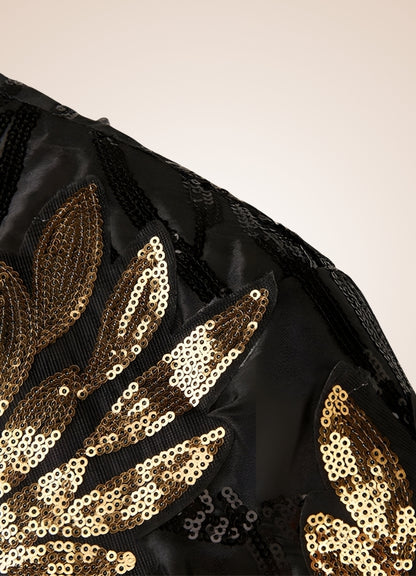 Man Embroidery Steampunk Jacket - Steampunk Australia