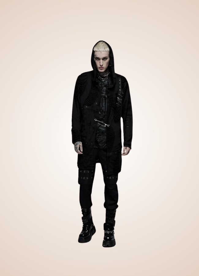 Man Gothic Style Coat - Steampunk Australia