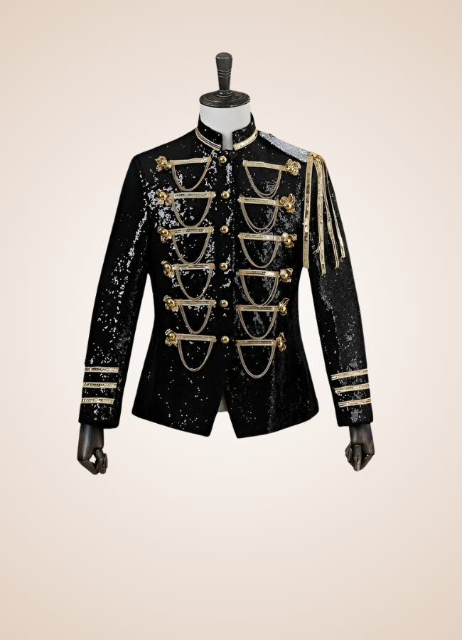 Man Steampunk Military Jacket - Steampunk Australia
