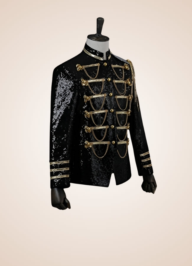 Man Steampunk Military Jacket - Steampunk Australia
