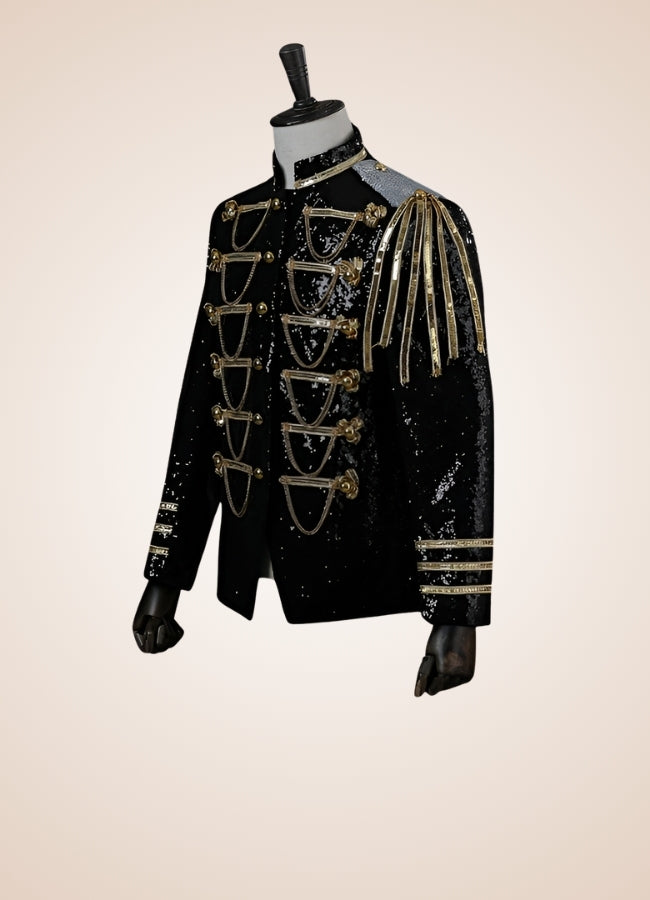 Man Steampunk Military Jacket - Steampunk Australia