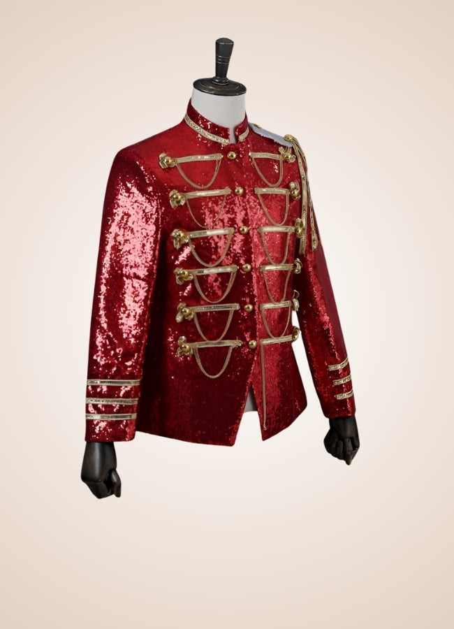 Man Steampunk Military Jacket - Steampunk Australia