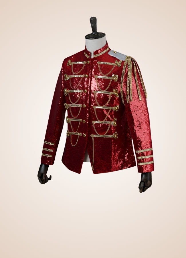 Man Steampunk Military Jacket - Steampunk Australia