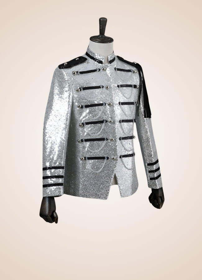 Man Steampunk Military Jacket - Steampunk Australia
