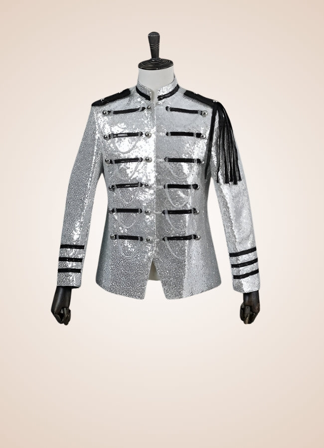 Man Steampunk Military Jacket - Steampunk Australia