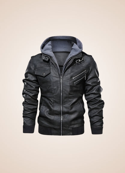 Man's Steampunk Leather Jacket - Steampunk Australia