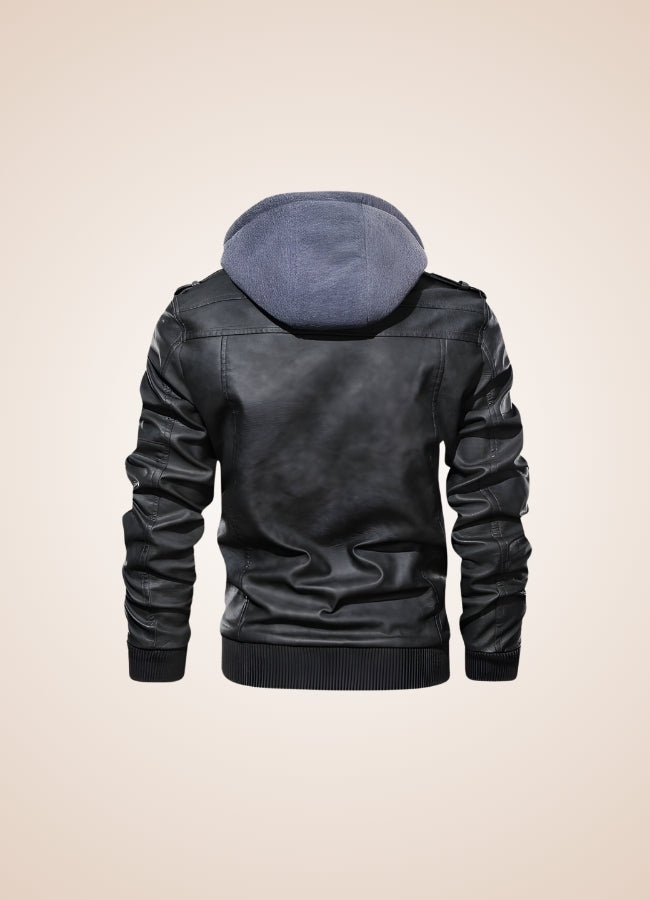 Man's Steampunk Leather Jacket - Steampunk Australia