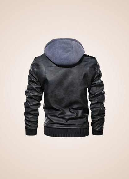 Man's Steampunk Leather Jacket - Steampunk Australia