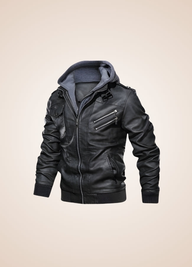Man's Steampunk Leather Jacket - Steampunk Australia