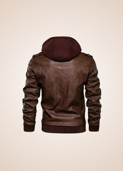 Man's Steampunk Leather Jacket - Steampunk Australia