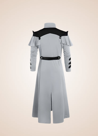 Men Medieval Assassins Trench Coat - Steampunk Australia