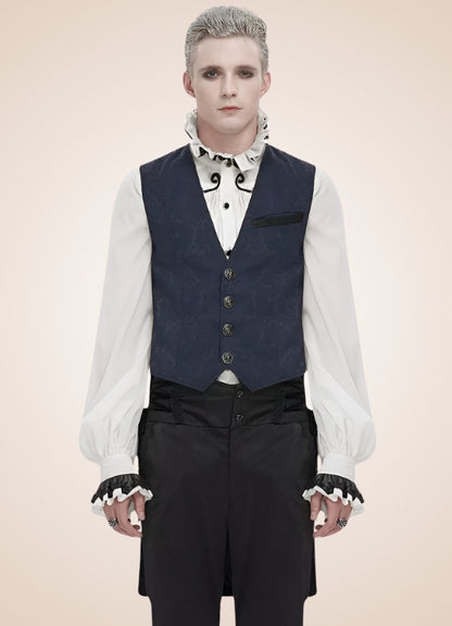 Men's Victorian Tailcoat Vest - Steampunk Australia