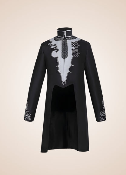 Men's Black Tailcoat - Steampunk Australia