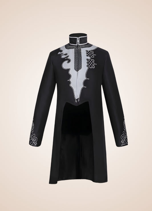 Men's Black Tailcoat - Steampunk Australia