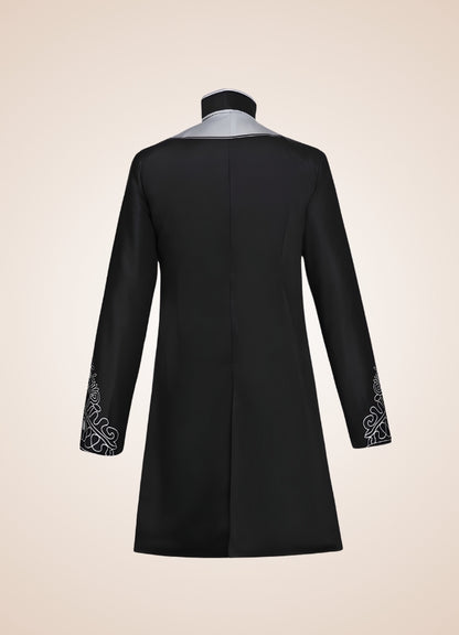 Men's Black Tailcoat - Steampunk Australia