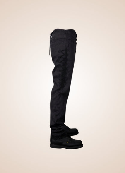 Men's Black Victorian Pants - Steampunk Australia