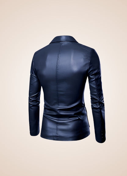 Men's Faux Leather Jacket - Steampunk Australia
